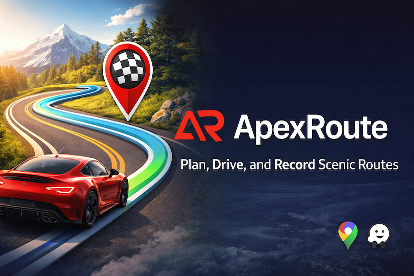 ApexRoute — driving routes for car enthusiasts